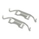 Set accesorii placute frana QUICK BRAKE kit montare placute frana spate BMW 5 (E39) 2.0-4.9 09.95-05.04