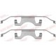 Set accesorii placute frana QUICK BRAKE kit montare placute frana spate BMW 5 (E39) 2.0-4.9 09.95-05.04