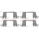 Set accesorii placute frana fata QUICK BRAKE pentru SUBARU FORESTER, IMPREZA, LEGACY I, II, III, OUTBACK 1.6-3.0 01.89-09.09