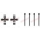 Set accesorii placute frana Spate QUICK BRAKE pentru BMW 2500-3.3 (E3), 2.5-3.2 (E9), 5 (E12), SAAB 900 I, 99, VW GARBUS 1.2-3.5 10.68-06.94