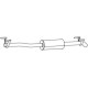 Toba esapament intermediara DINEX EURO 5 pentru MERCEDES SPRINTER 3,5-T B906, 3-T B906, 4,6-T B906, 5-T B906, dimensiuni 220 mm x 250 mm x 1900 mm