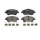 Set placute frana fata BOSCH pentru TOYOTA AURIS, COROLLA 1.33-1.8H, inaltime 61.4 mm, latime 137.0 mm, grosime 19.0 mm