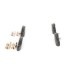 Set placute frana fata BOSCH pentru TOYOTA AURIS, COROLLA 1.33-1.8H, inaltime 61.4 mm, latime 137.0 mm, grosime 19.0 mm