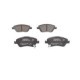 Set placute frana fata BOSCH pentru TOYOTA AURIS, COROLLA 1.33-1.8H, inaltime 61.4 mm, latime 137.0 mm, grosime 19.0 mm