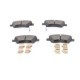 Set placute frana fata BOSCH pentru TOYOTA AURIS, COROLLA 1.33-1.8H, inaltime 61.4 mm, latime 137.0 mm, grosime 19.0 mm