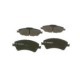 Set placute frana fata BOSCH pentru TOYOTA AURIS, AVENSIS, COROLLA, VERSO 1.6-2.2D 10.06-10.18, inaltime 65.3 mm, latime 151.1 mm, grosime 19.3 mm