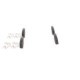 Set placute frana spate BOSCH pentru BUICK LA CROSSE, CHEVROLET MALIBU 2.0D/2.4/3.6, dimensiuni 47.1mm x 106.5mm x 17.2mm