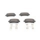 Set placute frana spate BOSCH pentru BUICK LA CROSSE, CHEVROLET MALIBU 2.0D/2.4/3.6, dimensiuni 47.1mm x 106.5mm x 17.2mm