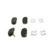 Set placute frana fata BOSCH pentru CITROEN AXEL, HYUNDAI I10 I, KIA PICANTO I, PICANTO II, dimensiuni 47.5mm x 116.2mm x 16.8mm