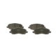 Set placute frana fata BOSCH pentru JEEP COMPASS, PATRIOT; MAZDA CX-7; MITSUBISHI GRANDIS, PAJERO PININ 54.8mm x 145.0mm x 16.5mm