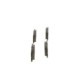 Set placute frana fata BOSCH pentru JEEP COMPASS, PATRIOT; MAZDA CX-7; MITSUBISHI GRANDIS, PAJERO PININ 54.8mm x 145.0mm x 16.5mm