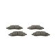 Set placute frana fata BOSCH pentru JEEP COMPASS, PATRIOT; MAZDA CX-7; MITSUBISHI GRANDIS, PAJERO PININ 54.8mm x 145.0mm x 16.5mm