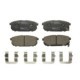 Set placute frana spate BOSCH pentru KIA SORENTO I 2.4-3.5 08.02-12.11, inaltime 46.9 mm, latime 118.4 mm, grosime 15.6 mm