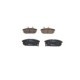 Set placute frana spate BOSCH pentru KIA SORENTO I 2.4-3.5 08.02-12.11, inaltime 46.9 mm, latime 118.4 mm, grosime 15.6 mm