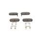 Set placute frana spate BOSCH pentru KIA SORENTO I 2.4-3.5 08.02-12.11, inaltime 46.9 mm, latime 118.4 mm, grosime 15.6 mm