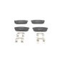 Set placute frana spate BOSCH pentru KIA SORENTO I 2.4-3.5 08.02-12.11, inaltime 46.9 mm, latime 118.4 mm, grosime 15.6 mm