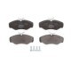 Set placute frana fata BOSCH pentru NISSAN PRIMASTAR, OPEL VIVARO A, RENAULT ESPACE III, TRAFIC II 1.9D-3.0 10.98, 62.5mm x 145.1mm x 18.2mm