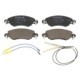 Set placute frana fata BOSCH pentru CITROEN C5 I, C5 II 1.8 03.01-01.08, inaltime 51.0 mm, latime 149.1 mm, grosime 17.9 mm