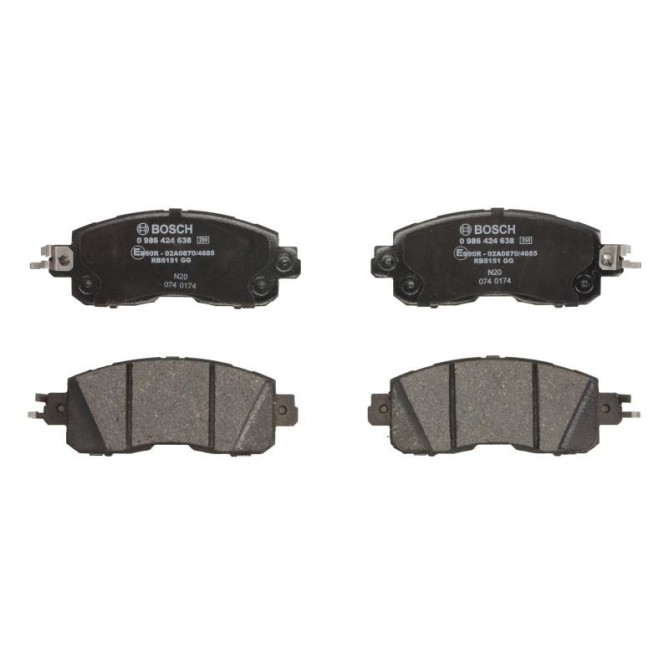 Set placute frana,frana disc BOSCH