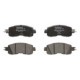 Set placute frana fata BOSCH NISSAN ALTIMA LEAF 2.5/3.5/Electric 11.10- 55.4 mm x 141.7 mm x 16.2 mm