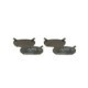 Set placute frana Spate BOSCH pentru FORD USA PROBE II, MAZDA 626 IV, MX-6, XEDOS 6, MITSUBISHI GALANT IV 1.6-2.5 09.80-10.99