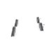 Set placute frana fata BOSCH pentru MERCEDES SPRINTER 2-T, 3-T, 4-T, 5-T, V, VITO 2.0-2.9D, dimensiuni 64.9 mm x 156.5 mm x 19.6 mm