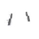 Set placute frana fata BOSCH pentru MERCEDES SPRINTER 2-T, 3-T, 4-T, 5-T, V, VITO 2.0-2.9D, dimensiuni 64.9 mm x 156.5 mm x 19.6 mm