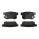 Set placute frana spate BOSCH pentru FIAT SEDICI, HONDA ACCORD VII, CIVIC VII, CR-V II, LEGEND II, LEGEND III, SHUTTLE, STREAM 1.6-3.5