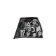 Suport lampa spate ULO pentru BMW 3 (E46) 1.6-3.2 12.97-12.07, pozitie spate, partea dreapta, tehnologie becuri, culoare transparent