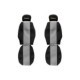 Husa scaun F-CORE gri velours pentru IVECO EUROCARGO I-III, EUROSTAR, EUROTECH MH, MP, MT 01.91, set, tip sasiu camion