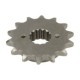Pinion lant JT ZĘBATKI fata 14 dinti 16.0 mm latime 38.0 mm spatiere gauri montare 25.0 mm diametru poligon 14 dinti