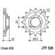 Pinion lant JT ZĘBATKI fata 15 dinti 19.0 mm latime 28.7 mm diametru poligon 630 tip lant compatibil Kawasaki