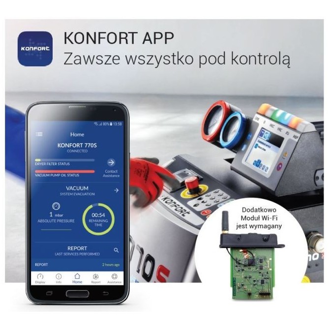 Unelte pentru intretinerea sistemului de A/C TEXA