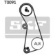 Set curea de distributie SKF pentru SEAT ALHAMBRA, CORDOBA, IBIZA II, TOLEDO I; VW CORRADO, GOLF III, GOLF IV, PASSAT B3/B4, SHARAN, TRANSPORTER T4, VENTO 2.0