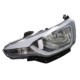 Far DEPO Lampa frontala Stanga H4 PY21W W5W electric fara motoras negru pentru HYUNDAI I20 ACTIVE I20 II