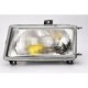 Far DEPO Lampa frontala Stanga H4 electric manual fara motoras argintiu pentru VW CADDY II POLO POLO III CLASSIC