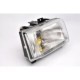 Far DEPO Lampa frontala Stanga H4 electric manual fara motoras argintiu pentru VW CADDY II POLO POLO III CLASSIC