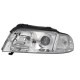 Far DEPO Lampa frontala Stanga H7/H7 electric fara motoras cromat AUDI A4 B5