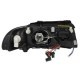 Far DEPO Lampa frontala Stanga H7/H7 electric fara motoras cromat AUDI A4 B5