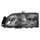 Far TYC lampa frontala stanga H3/H4 mecanic argintiu pentru FORD SIERRA II