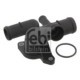 Flansa lichid racire FEBI cap de racire soclu VW GOLF / Jet 1.8T pentru AUDI cu etansare, 4 iesiri, material plastic