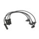 Set cablaj aprinder NGK Citroen 2.0i 16V 89- 1.9-2.0i Peugeot 16V Turbo 91- 4 fire negru 45 cm, 55 cm, 60 cm, 80 cm