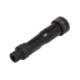 Manson cauciuc bujie NGK cu aprindere prin cablu ţeavă, rezistenţă 1.0 KΩ, carcasa ebonita, unghi 180.0°, filet bujie 14.0 mm, conexiune fir