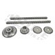 Chit lant de distributie MOTIVE set distribuție (lanț + pinion) compatibil cu HYUNDAI ACCENT III, ACCENT IV, ELANTRA IV, ELANTRA V, GETZ, I10 I, I20 ACTIVE, I20 I, I20 II, I30, I40 I, I40 I CW, IX20, IX35, MATRIX, TUCSON 1.1D-1.7D 10.01