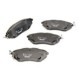 Set placute frana fata TEXTAR SUBARU FORESTER IMPREZA LEGACY IV V VI LEVORG OUTBACK TRIBECA 1.6-3.6 09.03 63.4mm 157.0mm 18.0mm