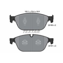 Set placute frana,frana disc TEXTAR
