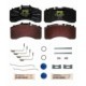 Set placute frana disc TEXTAR spate BPW 104.1 mm inaltime 210.9 mm latime 29.0 mm grosime cu accesorii senzor uzura frana