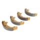 Set saboti frana LPR pentru CITROEN AX, BX, SAXO; PEUGEOT 106 I, 205 I, 306, 309, diametru 180 mm, latime 32 mm, pozitie spate