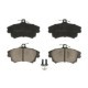 Set placute frana fata cu suruburi pentru VOLVO S40 I, V40; MITSUBISHI CARISMA, COLT CZC VI, COLT VI; SMART FORFOUR 1.3-2.0D 05.95-06.12