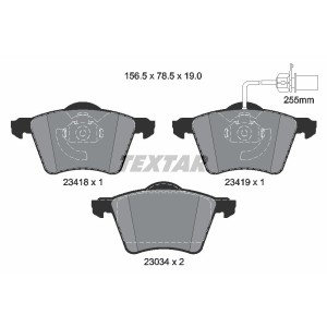 Set placute frana,frana disc TEXTAR